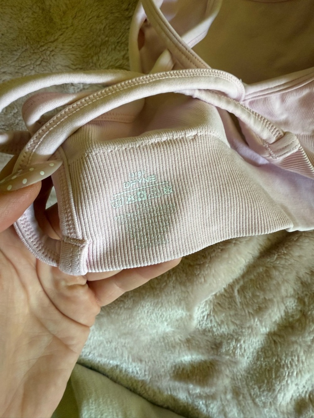 DFYNE Women's sports bra bundle! Pink & Light Blue - Picture 6 of 7